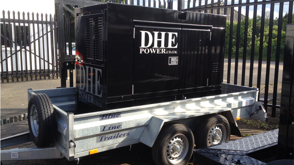 Staffordshire Stage Hire 60KVA Generator